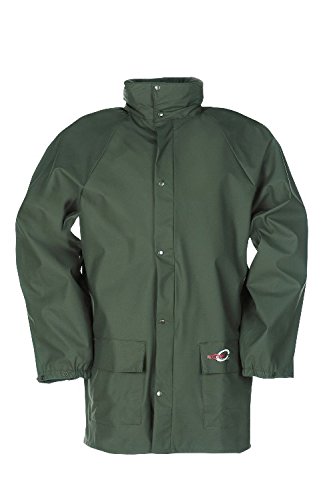 ErkicFlexothane Classic - Dortmund Waterproof Coat x Size: Green Medium