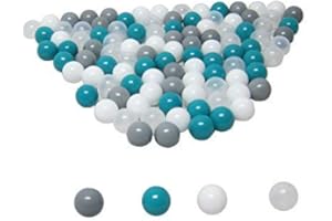 koenig-tom Balllebad24 – Lot de 100 balles de Piscine à balles de 6 cm pour Chambre d'enfant et Commerciale, balles en Plastique sans plastifiants Dangereux