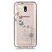 Produktbild Everainy Kompatibel für Samsung Galaxy J5 2017 Hülle Silikon Transparent Bumper Durchsichtig Ultradünn Hüllen Laser Muster für Galaxy J5 2017 Handyhülle Stoßfest TPU Schutzhülle (Schmetterling)