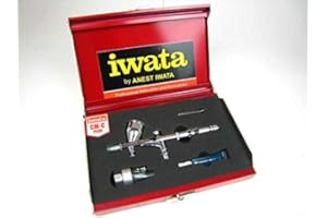 Iwata Custom Micron CM-C2 PLUS 0,23 Boîte aérographe en métal rouge