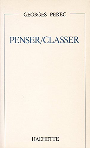 Penser/Classer