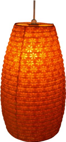 Corona small Reispapierlampenschirm / Papierlampenschirme oval