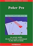 Smir - 17360 - Livre - Poker Pro la technique du jeu par Jr. Hellmuth