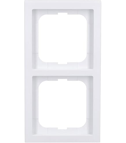 Busch-Jaeger Modulo Presa Schuko 20 EUK-212 - Bianco, Con Coperchio Ribaltabile, 16A - Serie Duro 2000