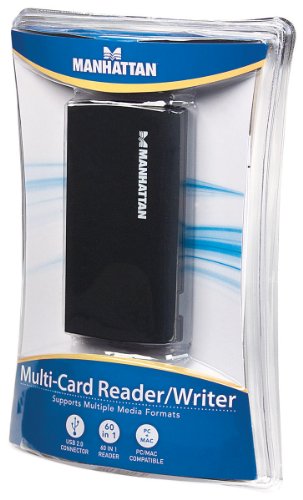 Manhattan Multi-Card Reader/Writer Hi-Speed USB 2.0 Extern 60-in-1 100939 - 5