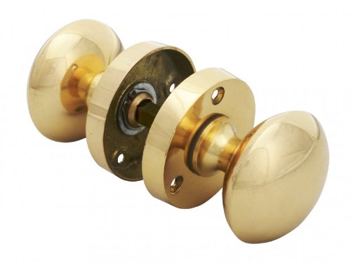 Forge Mortice - Pomo para puertas (53 mm), acabado en bronce