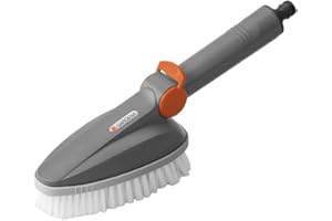 Gardena Power Wand: Water-Carrying Cleaning Brush for the Clean System, Ideal for Thorough Cleaning of Garden Furniture and Equipment (5572-20)