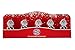 Produktbild FC Bayern München 5er Mini Weihnachtsmänner Nikolaus 60g*NEU*OVP*