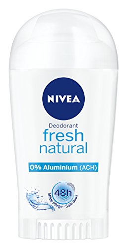 NIVEA Deo-Stift für Frauen, Ohne Aluminium, Deo-Schutz, 40 ml Stick, Fresh Natural