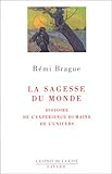 La Sagesse du monde. Histoire de l'exp&eacute;rience humaine de l'univers