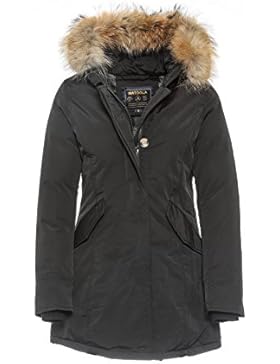 BASIC.de Damen-Parka Echtfell Winter-Jacke MATOGLA 7895