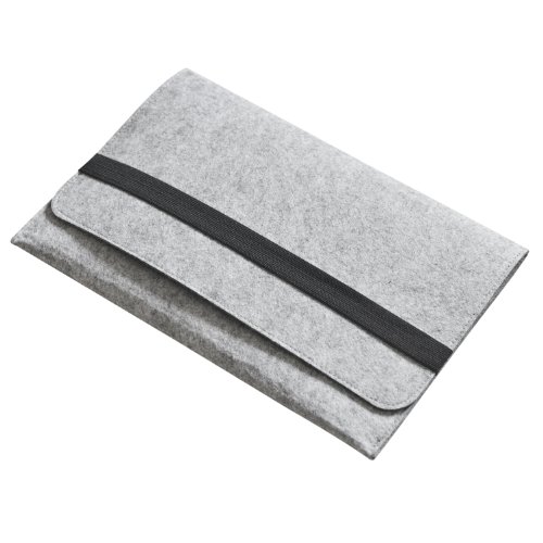 iProtect Schutzhülle MacBook Pro 15″ Zoll Filz Sleeve Hülle Laptop Tasche grau - 2