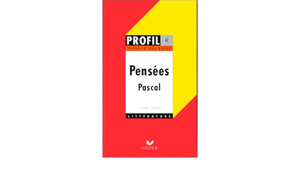 Amazon Fr Profil D Une Oeuvre Pensees Pascal 1670 Genet Livres Amazon Fr Profil D Une Oeuvre Pensees Pascal 1670 Genet Livres