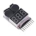 Price comparison product image Baoblaze 1Pcs Pocket Size Lipo Battery Low Voltage Tester Checker 1S-8S Buzzer Alarm with LED Indicator