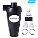 Produktbild JORSHAKE Zyklon Staubabscheider Staubabsaugung / Abscheider Staubsaugers Sauger Absauganlage Absaugung , Essort Zyklon Filter Abscheider, Dust (Schwarz)