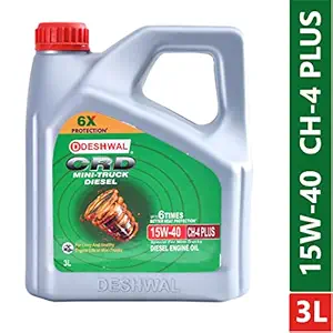 DESHWAL 15W-40 CH-4 PLUS SPECIAL FOR MINI-TRUCK DIESEL ENGINE OIL (3LTR)