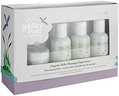 Tiddley Pom Organic Baby Massage Gift Set
