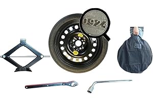 ‎D'ANGELO 1988 Ersatz-Radsatz 17 Zoll kompatibel mit Ford KugGA Volvo XC40 XC60 mit CRIC, Schlüssel und Beutel 135/90R17