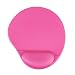 Produktbild MUTANG Extra-Große Mausunterlage mit Gel-Handgelenk-Rest-Silk Gewebe-Oberfläche und Nicht-Skid PU, Das die Mäuseunterstützungs-Matte unterstützt, Multi-Color Optional (Farbe : Pink)