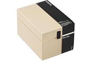 ‎SEMIKOLON Semikolon 373060 Premium Aufbewahrungsbox One Line Edition - Geschenkbox High 18 x 26 x 16 cm - Vanilla