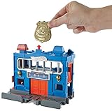 Alter: ab 4 Jahren empfohlen Hot Wheels FRH33 City Gefängnisausbruch Set, Polizei Spielset inkl. 1 Spielzeugauto, ab 4 Jahren