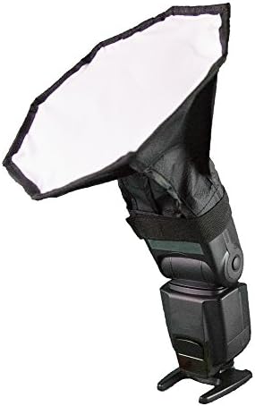 Lionlights Octagon Softbox Diffuser 20 cm Diameter for Sytemb Stranded External Flashes (Canon, Nikon, Yongnou)