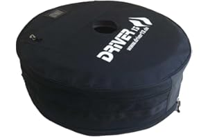 Driver13 ® Sac à pneu pour les pneus de moto avant ou arrière sac de transport sac à pneu de moto sacs de roue de moto sacs de jante de moto noir