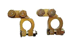 int mart 2 Pieces Universal Car Battery Terminal Clips
