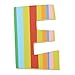 Tatiri Spots & Stripes Letter E (Stripes)