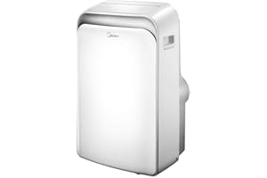 Midea Mobiles Klimagerät Mobile 35C, 12000 BTU 3,5kW, Kühlen&Ventilieren&Entfeuchten, Raumgröße bis 117m³(43㎡), APP-Steuerung/Alexa/Google Home/IFTTT, Mobile Klimaanlage mit Abluftschlauch