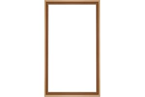 Nordlinger Pro - Encadrement Mouluré Pré-Découpées en Bois FSC 100% – Décoration porte et mur – 790507 – 100 x 60 cm