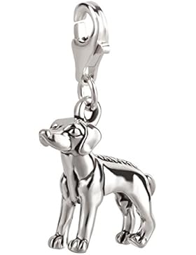 Charm Anhänger Hund Rhodesian Ridgeback aus 925 Sterling Silber