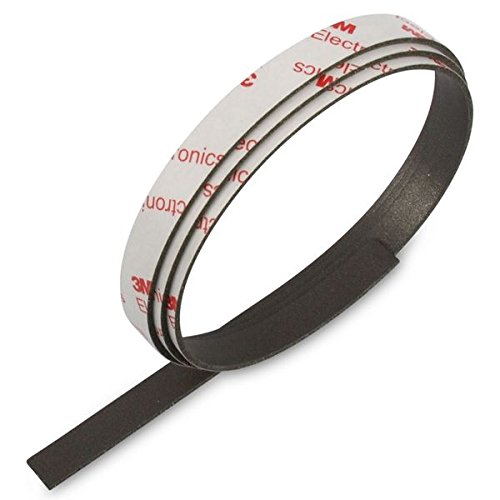 Power NEODYM Magnetband einseitig selbstklebend 1000 x 10 x 1,5 mm Haftkraft von 415 g/cm² - 2