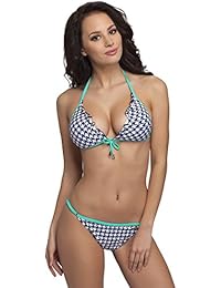 aQuarilla Conjuntos de Bikinis para Mujer Moa