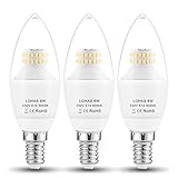 Die kalt weiß farbtemperatur von 6000K schafft eine gemütliche umgebung ähnlich wie halogen oder glühlampen, geeignet für ihr arbeitszimmer und büro.