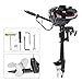 Produktbild OUKANING Außenbordmotor Aussenbordmotor Benzinmotor Bootsmotor CDI System 2 Takt 3.5PS