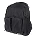 Damai Eco Travel Backpack Nappy Changing Bag with Insulated Bottle Pocket and Changing Pad (Black)