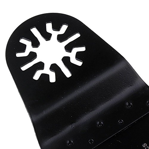 cnbtr schwarz kohlenstoffreicher Stahl Japan Zahn Form Universal oszillierendes Sägeblatt Multi Tools, schwarz - 6