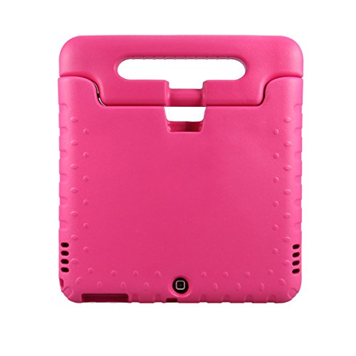 NEWSTYLE Samsung Galaxy Tab 4 7.0 Kinder Hülle Case mit umwandelbarer Handgriff Superleichte Stoßfeste Schutzhülle Tasche Cover für Samsung Tab 4 SM-T230/T231/T235 (7 Zoll) – Pink - 5