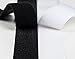 Produktbild 10 Meter Klettband Selbstklebend in Schwarz oder weis von 10-100 mm (16 mm, Schwarz)