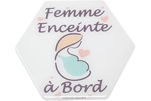 IRRÉVERSIBLE BIJOUX Adhésif / Autocollant bébé à bord - Femme enceinte à bord