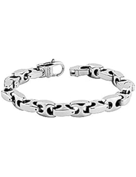 Paula & Fritz® Armband silber Tungsten Wolfram Anker Länge Breite Dicke in mm:...