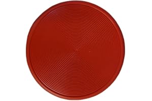 DGS Country Crafts Stevens Non-Slip Crown Green Footer Mats (Red)