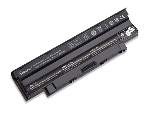 6600mAh batterytec ® Akku für DELL Inspiron 13R 14R 15R 17R N4010 N5010 N4110 N5110 N7010 N7110 M501 N3010/N5040/N5050 M503 Series, 1450, Vostro 3450 3550, 3750, 1440, 1540, 04YRJH 383CW 07XFJJ, 1550, 451-11510 312-0233 J1KND,/J4XDH 11.1 V 6600mAh 12 Monate garantie - 2