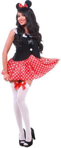 CC Mini Minnie Mouse Style Fancy Dress Costume Size 6-8
