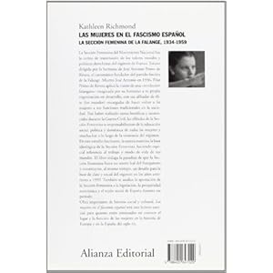 Las mujeres en el fascismo español : la Sección Femenina de la Falange, 1934-1959 (Alianza Ensayo)