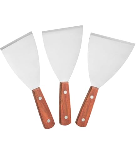 Spatola Triangolare Professionale Da Cucina - Lama Flessibile In PVC Per Impasti E Raschiature - Foto 11