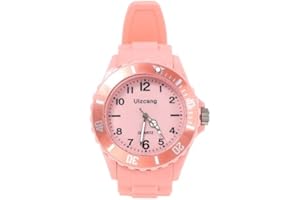ALCENTIS - Nouveauté Montre analogique Silicone pour Femme Fille - Look Sport et Tendance