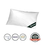 VOYAL LINNEN Wiener WOLKENPOLSTER/Premium Federkissen / 40 x 80 cm/zertifizierte Füllung/atmungsaktiv/für Hausstaballergiker geeignet VOYAL LINNEN Wiener WOLKENPOLSTER/Premium Federkissen / 40 x 80 cm/zertifizierte Füllung/atmungsaktiv/für Hausstaballergiker geeignet