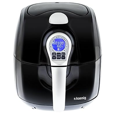 H. Koenig FRY700 Friteuse sans Huile Noir 800 kg